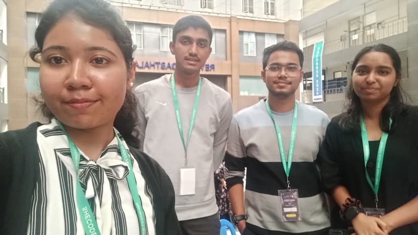 She Codes Hackathon in Reva Univeristy